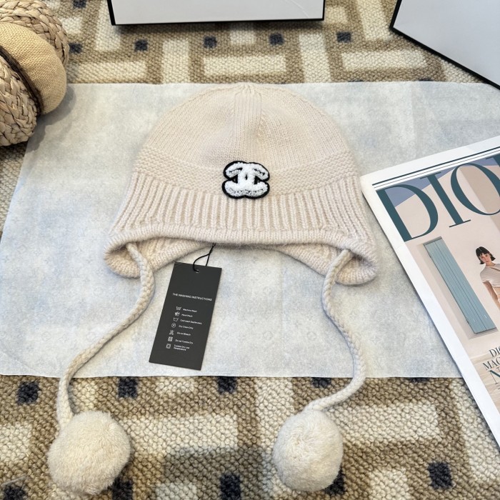 Chanel Womens Hats Luxury Brand Knit Hat with Original Box Whatsapp 【+1-3239614486】