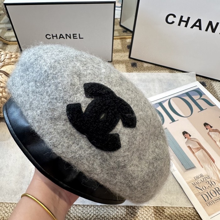 Chanel Womens Hats Luxury Brand Beret Hat with Original Box Whatsapp 【+1-3239614486】