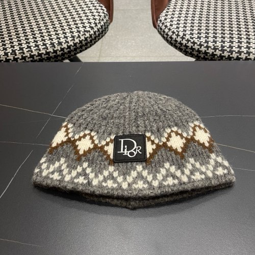 Dior Womens Knit Hat Luxury Brand Design Dior Cap with Original Box Whatsapp 【+1-3239614486】