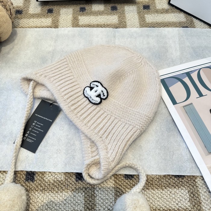 Chanel Womens Hats Luxury Brand Knit Hat with Original Box Whatsapp 【+1-3239614486】