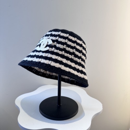 Chanel Womens Hats Luxury Brand Knit Bucket Hat with Original Box Whatsapp 【+1-3239614486】