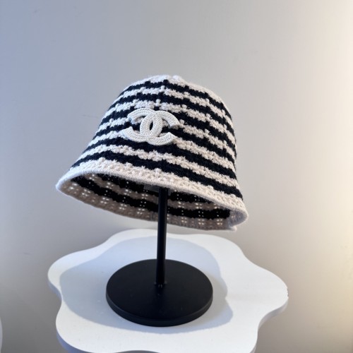 Chanel Womens Hats Luxury Brand Knit Bucket Hat with Original Box Whatsapp 【+1-3239614486】