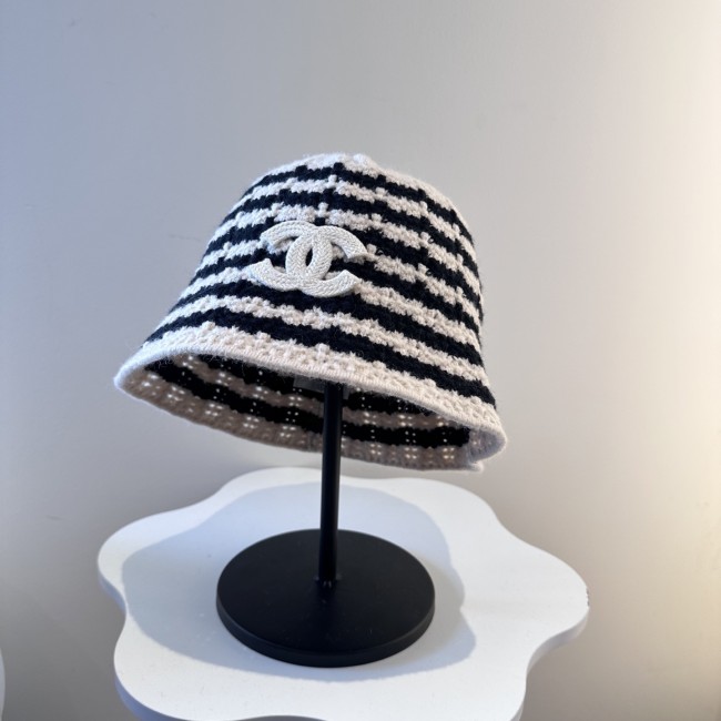 Chanel Womens Hats Luxury Brand Knit Bucket Hat with Original Box Whatsapp 【+1-3239614486】