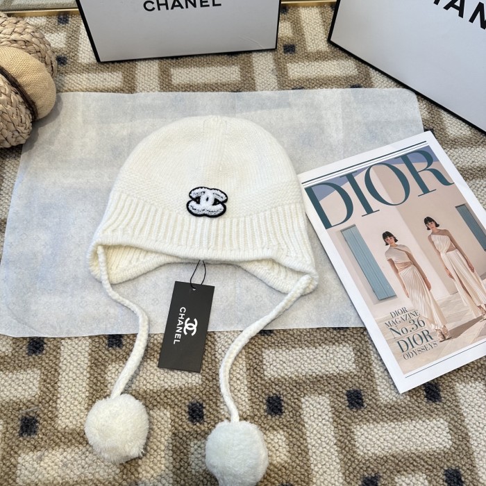 Chanel Womens Hats Luxury Brand Knit Hat with Original Box Whatsapp 【+1-3239614486】