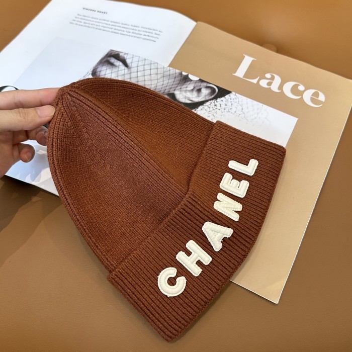 Chanel Womens Hats Luxury Brand Knit Hat with Original Box Whatsapp 【+1-3239614486】