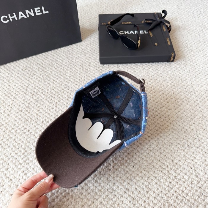 Chanel Womens Hats Luxury Brand Baseball Hat with Original Box Whatsapp 【+1-3239614486】