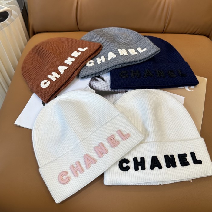 Chanel Womens Hats Luxury Brand Knit Hat with Original Box Whatsapp 【+1-3239614486】