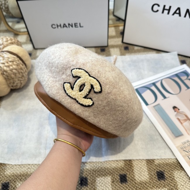 Chanel Womens Hats Luxury Brand Beret Hat with Original Box Whatsapp 【+1-3239614486】