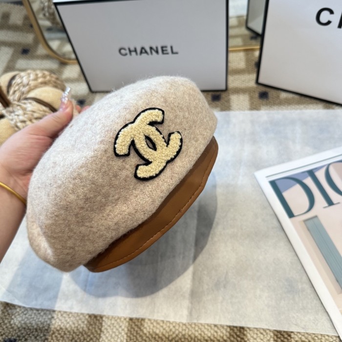 Chanel Womens Hats Luxury Brand Beret Hat with Original Box Whatsapp 【+1-3239614486】