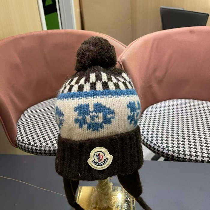 Moncler Womens Hats Luxury Brand Design Moncler Knit Hat with Original Box Whatsapp【+1-3239614486】