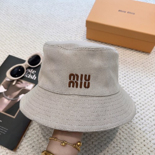Miumiu Men Womens Cap Bucket Hat Luxury Brand with Original Box Whatsapp 【+1-3239614486】