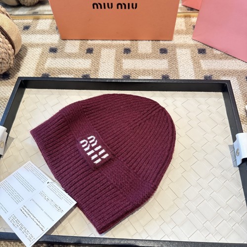 Miumiu Womens Cap Knit Hat Luxury Brand with Original Box Whatsapp 【+1-3239614486】