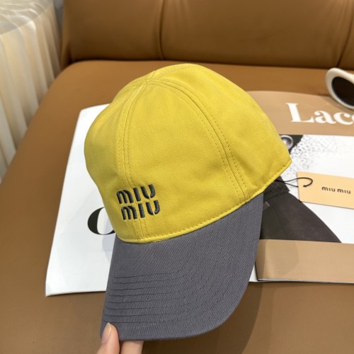 Miumiu Womens Mens Cap Baseball Hat Luxury Brand with Original Box Whatsapp 【+1-3239614486】