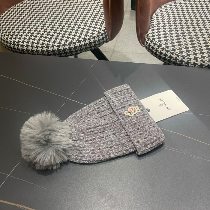 Moncler Womens Hats Luxury Brand Design Moncler Knit Hat with Original Box Whatsapp【+1-3239614486】