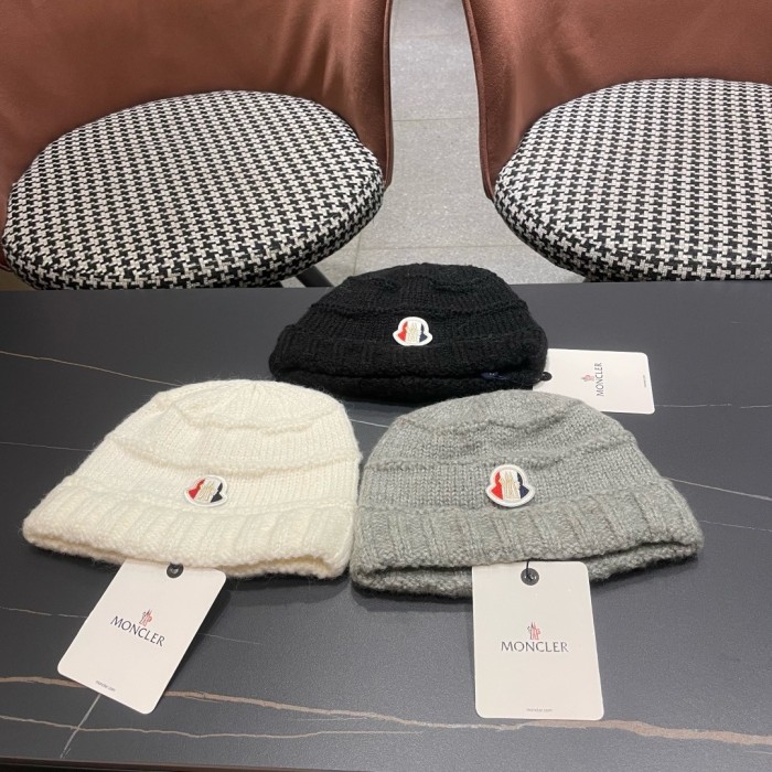 Moncler Womens Hats Luxury Brand Design Moncler Knit Hat with Original Box Whatsapp【+1-3239614486】