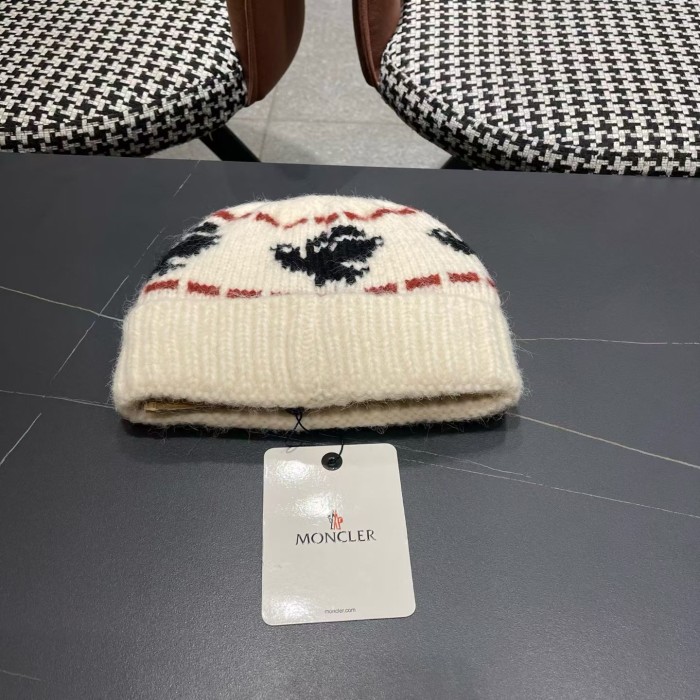 Moncler Womens Hats Luxury Brand Design Moncler Knit Hat with Original Box Whatsapp【+1-3239614486】