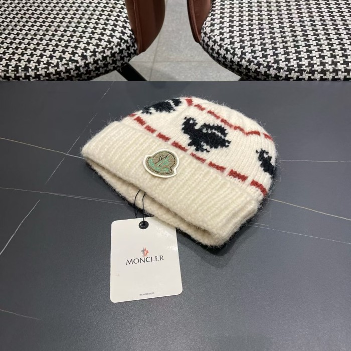 Moncler Womens Hats Luxury Brand Design Moncler Knit Hat with Original Box Whatsapp【+1-3239614486】