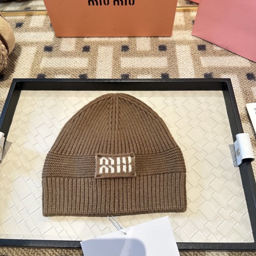 Miumiu Womens Cap Knit Hat Luxury Brand with Original Box Whatsapp 【+1-3239614486】