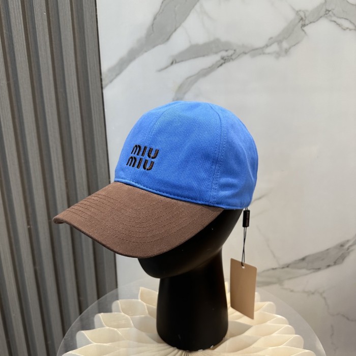 Miumiu Womens Mens Cap Baseball Hat Luxury Brand with Original Box Whatsapp 【+1-3239614486】