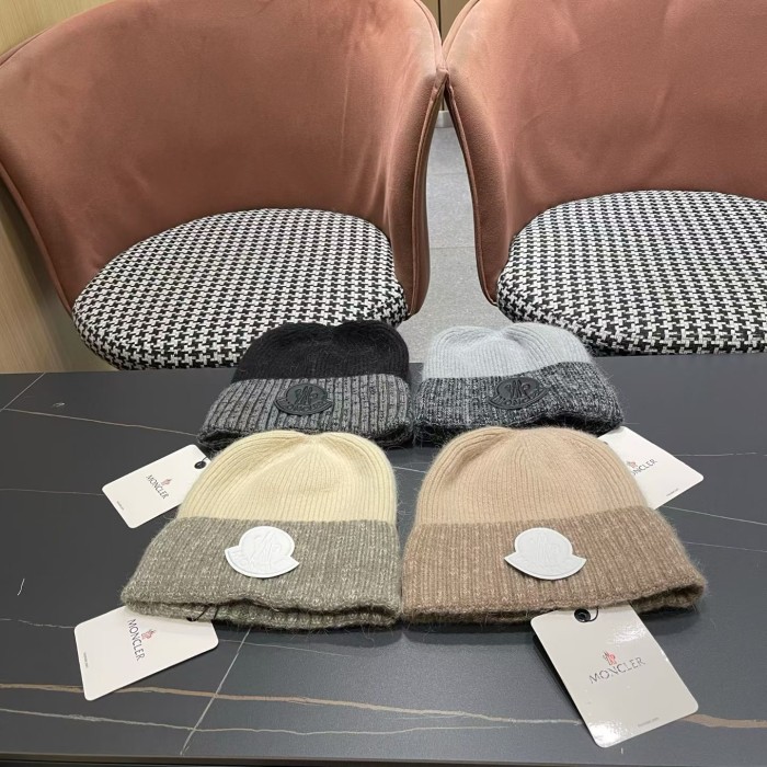 Moncler Womens Hats Luxury Brand Design Moncler Knit Hat with Original Box Whatsapp【+1-3239614486】