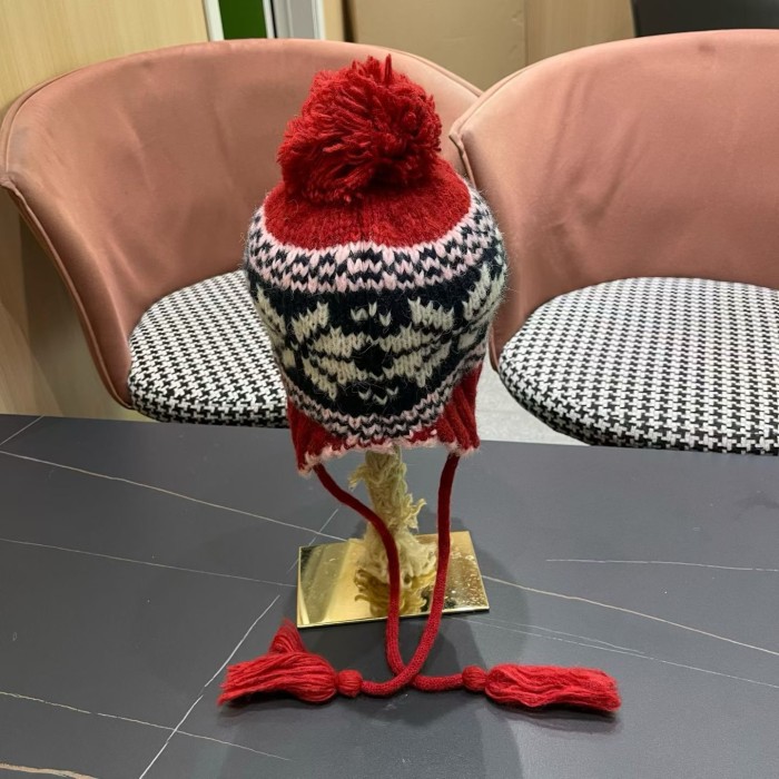 Moncler Womens Hats Luxury Brand Design Moncler Knit Hat with Original Box Whatsapp【+1-3239614486】