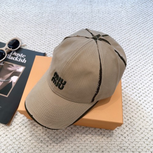 Miumiu Womens Mens Cap Baseball Hat Luxury Brand with Original Box Whatsapp 【+1-3239614486】