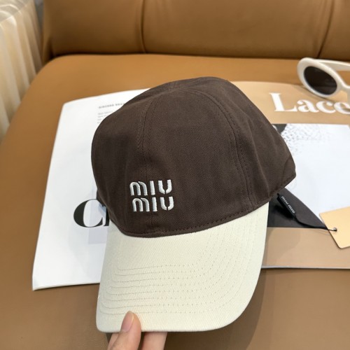 Miumiu Womens Mens Cap Baseball Hat Luxury Brand with Original Box Whatsapp 【+1-3239614486】