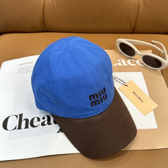 Miumiu Womens Mens Cap Baseball Hat Luxury Brand with Original Box Whatsapp 【+1-3239614486】