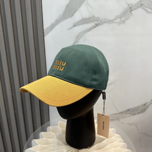 Miumiu Womens Mens Cap Baseball Hat Luxury Brand with Original Box Whatsapp 【+1-3239614486】