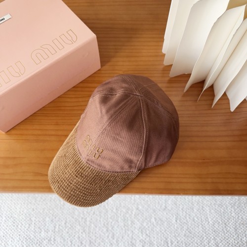 Miumiu Womens Mens Cap Baseball Hat Luxury Brand with Original Box Whatsapp 【+1-3239614486】