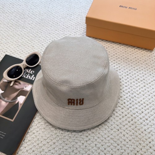 Miumiu Men Womens Cap Bucket Hat Luxury Brand with Original Box Whatsapp 【+1-3239614486】