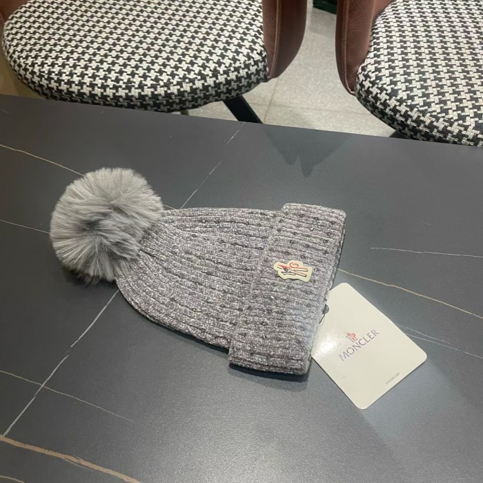 Moncler Womens Hats Luxury Brand Design Moncler Knit Hat with Original Box Whatsapp【+1-3239614486】