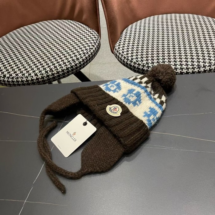 Moncler Womens Hats Luxury Brand Design Moncler Knit Hat with Original Box Whatsapp【+1-3239614486】