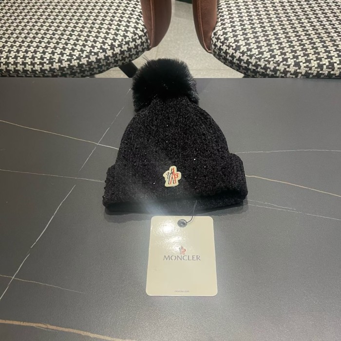 Moncler Womens Hats Luxury Brand Design Moncler Knit Hat with Original Box Whatsapp【+1-3239614486】