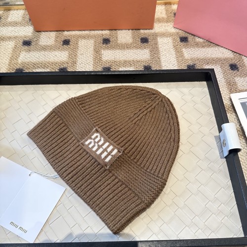 Miumiu Womens Cap Knit Hat Luxury Brand with Original Box Whatsapp 【+1-3239614486】