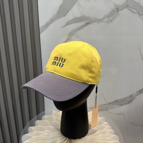Miumiu Womens Mens Cap Baseball Hat Luxury Brand with Original Box Whatsapp 【+1-3239614486】