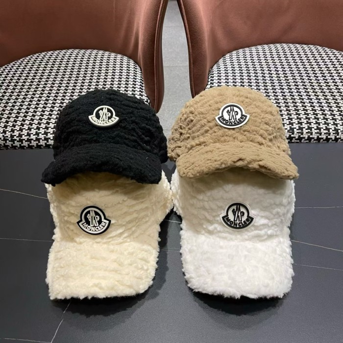 Moncler Womens Hats Luxury Brand Design Moncler Baseball Hat with Original Box Whatsapp【+1-3239614486】