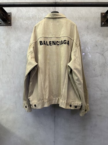 Balenciaga Men Womens Jacket Denim Coat Luxury Brand Mens Jackets Top Quality Whatsapp【+1-3239614486】