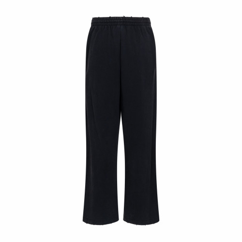 Balenciaga Luxury Brand Women Mens Pant MASKING TAPE BAGGY PANTS IN FADED BLACK 846917TTVL81041 with Original Box Whatsapp 【+1-3239614486】