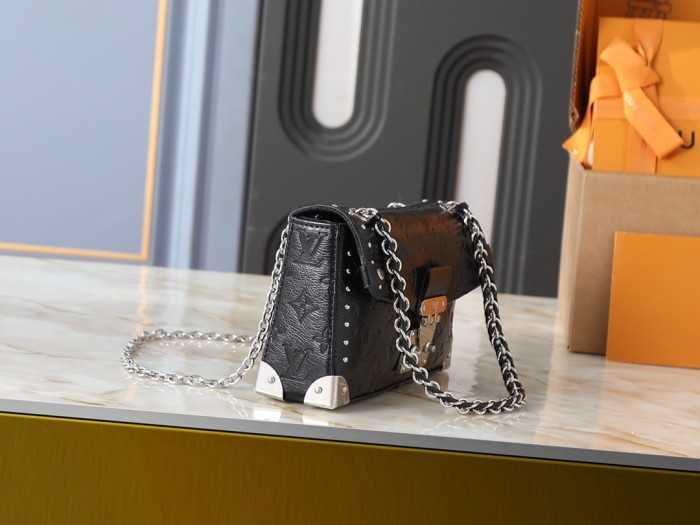 Louis Vuitton Womens Bags Crossbody Bag Luxury Brand Trunkie Monogram Canvas M14526 with Original Box Whatsapp【+1-3239614486】