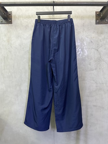 Balenciaga Luxury Brand Women Mens Pant MEN'S 3B FOOTBALL TRACKSUIT PANTS IN NEW DARK NAVY 857656TPQ386641 with Original Box Whatsapp 【+1-3239614486】