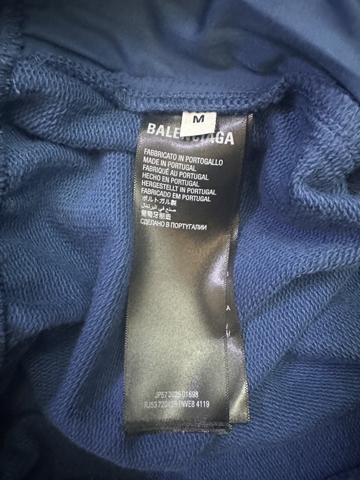 Balenciaga Luxury Brand Women Mens Pant MEN'S 3B SPORTS ICON SWEATPANTS IN LIGHT MARINE BLUE 855365TTVK77740 with Original Box Whatsapp 【+1-3239614486】