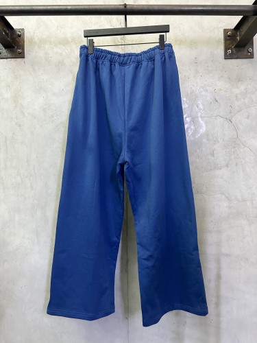 Balenciaga Luxury Brand Women Mens Pant MEN'S 3B SPORTS ICON SWEATPANTS IN LIGHT MARINE BLUE 855365TTVK77740 with Original Box Whatsapp 【+1-3239614486】