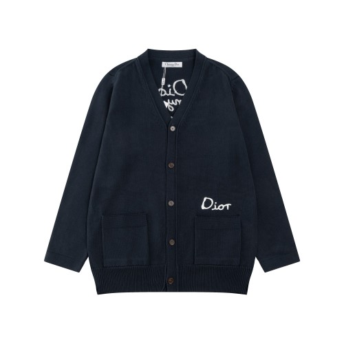 Dior Men Womens Sweater Knitwear Luxury Brand Mens Knit Cardigan Top Quality Whatsapp【+1-3239614486】