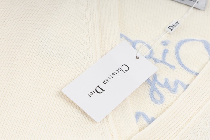 Dior Men Womens Sweater Knitwear Luxury Brand Mens Knit Cardigan Top Quality Whatsapp【+1-3239614486】