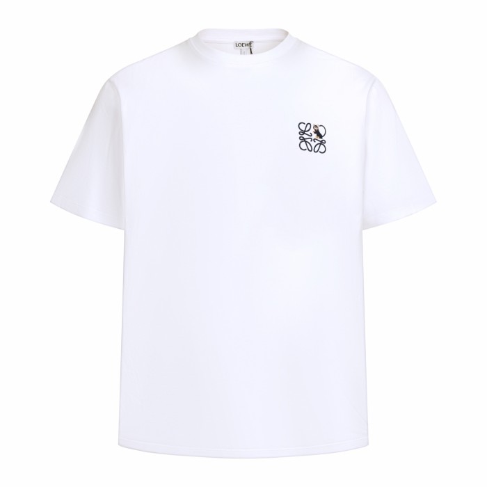 Loewe Luxury Brand Men Womens Short Sleeve T-Shirt Relaxed fit T-shirt Whatsapp 【+1-3239614486】