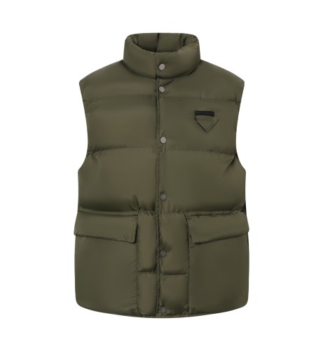 Prada Men Womens Coat Sleeveless Jacket Down Vast Luxury Brand Womens Jackets Top Quality Whatsapp【+1-3239614486】