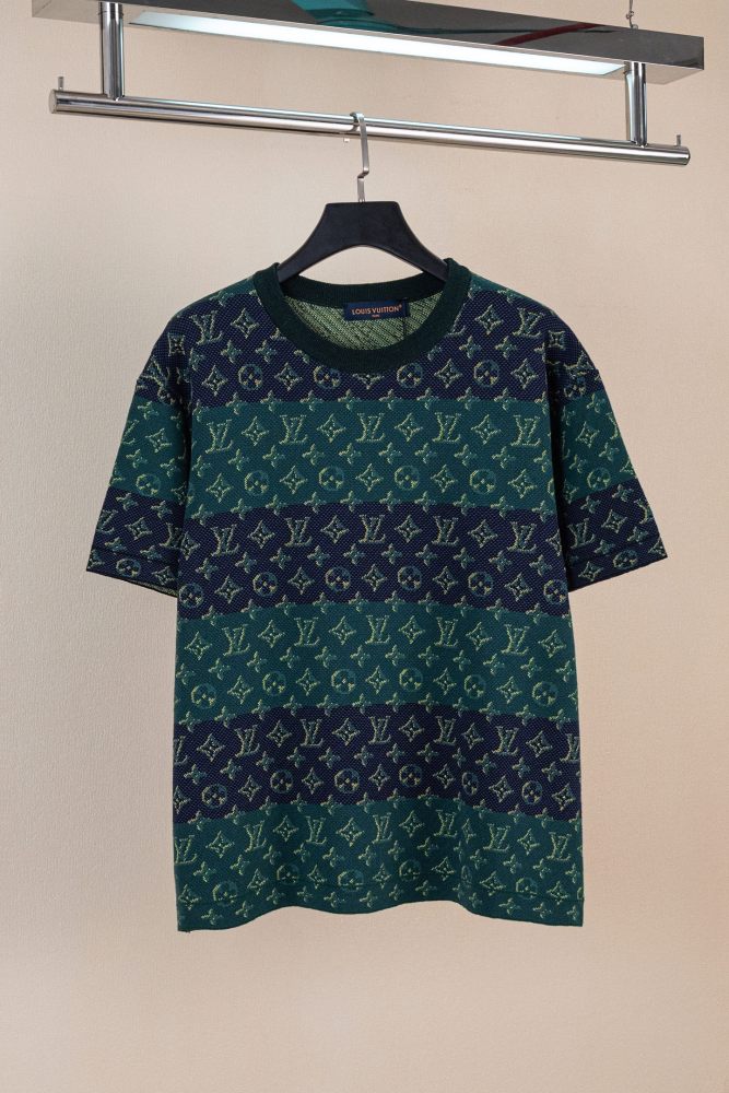 Louis Vuitton Luxury Brand Mens Short Sleeve T-Shirt Monogram Short-Sleeved Crewneck 1AIJZT Whatsapp 【+1-3239614486】