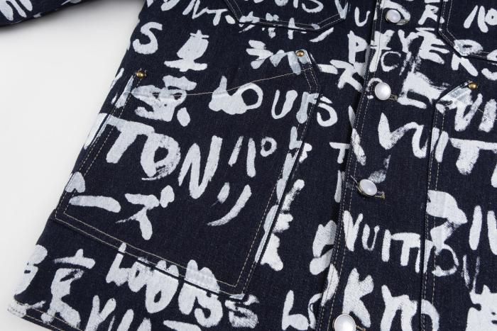 Louis Vuitton x Nigo Men Womens Jackets Denim Coat Luxury Brand Mens Jackets Top Quality Whatsapp【+1-3239614486】