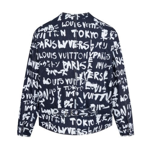 Louis Vuitton x Nigo Men Womens Jackets Denim Coat Luxury Brand Mens Jackets Top Quality Whatsapp【+1-3239614486】